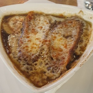 sopa de cebolla