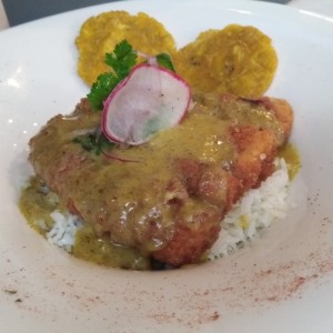 corvina con patacones