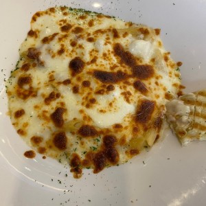 Pene Carbonara gratinado