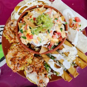 bandeja para compartir