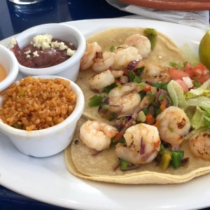 tacos de camaron
