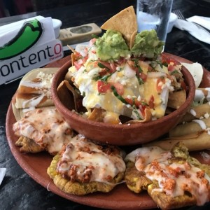 tacos nacho para dos