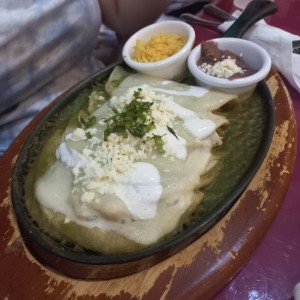enchiladas de pollo