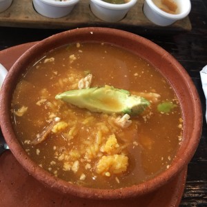 Sopa azteca