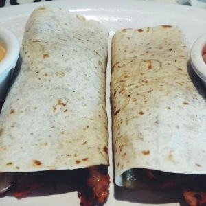 Burritos al pastor.