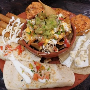 Bandeja para 2 personas