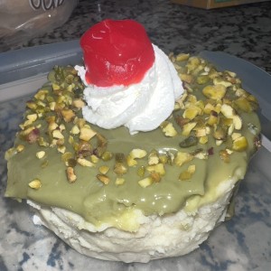 Tarta Vasca de Pistachio