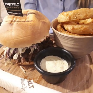 hamburguesa de cordero