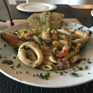 Pastas - Frutti di mare al olio