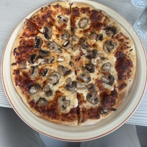 Pizza de Hongos