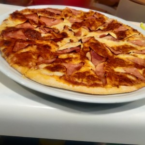 Pizza de jamon