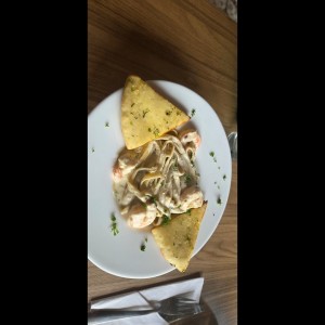 Camarones a la Crema