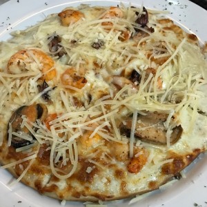 pizza de mariscos