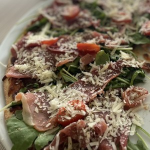 Pizza de prosciutto