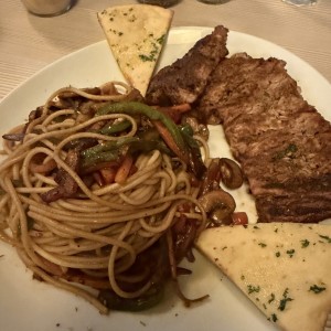 Steak al grill