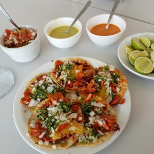 Tacos al Pastor.
