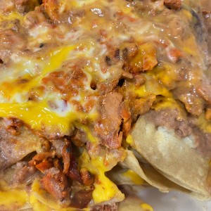 nachos con pastor