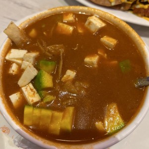 Entradas - Sopa de Tortilla