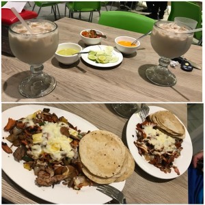 tapatio, fortachon y unas horchatas