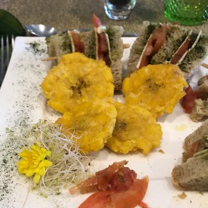 Emparedado italiano. 