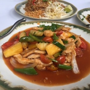 Aves - Pollo agridulce