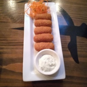 Entradas Calientes - Croqueta de cangrejo