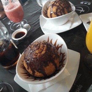 helado frito