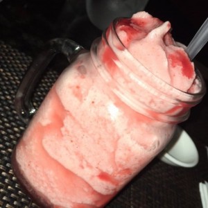 smoothie de fresa