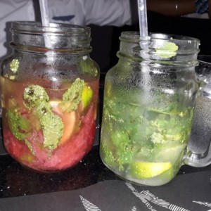mojitos fresa y tradicional 