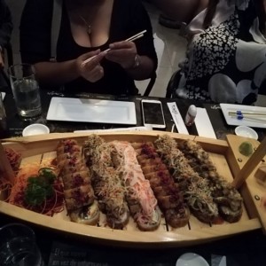 sushis corcantes y cocidos el kunfu panda mi favotito
