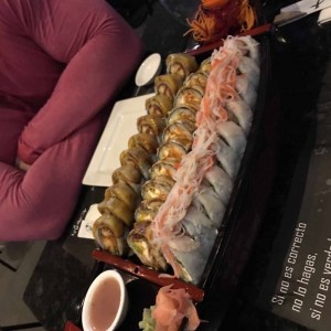 Variedad de platos.