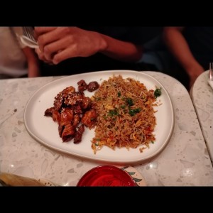 Mixto (pollo, filete y langostinos)