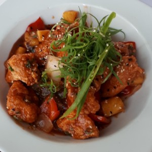 Platos Fuertes - Pollo Agridulce