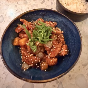 Platos Calientes - Pollo Agridulce