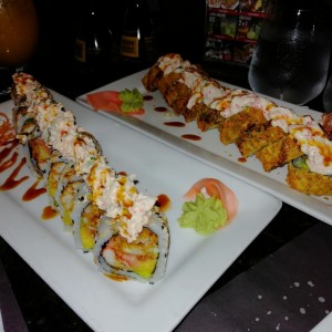 Lava Roll y Arigato Roll
