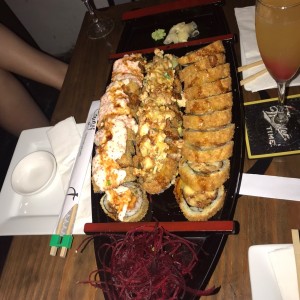 barquito de lava roll, kunfu panda y canalero