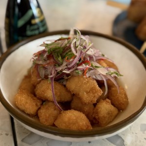 Ceviche Frito de Pescado Blanco