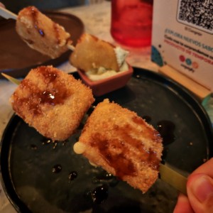 Entradas - Brochetas de Queso