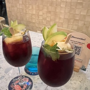 Sangria con paleta