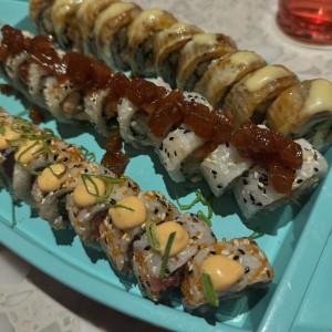 Barco de 3 sushis