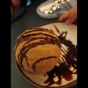 postre - Helado frito