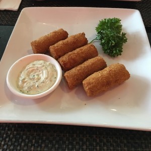 croquetas de cangrejo