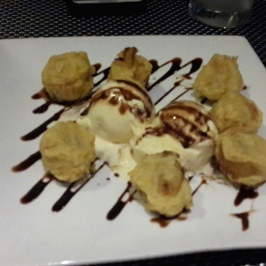 Postres - Banana Tempura