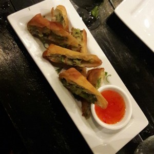 Entradas Calientes - Spring rolls