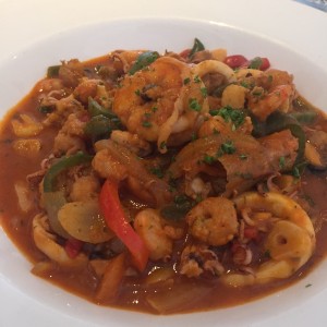 cazuela de mariscos