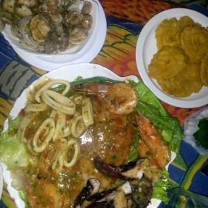 Parrillada de mariscos