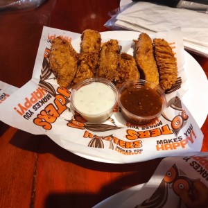 Deditos de pollo ( entrada)