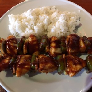 pinchos de pollo