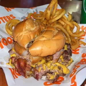 Amburguesa con Bacon
