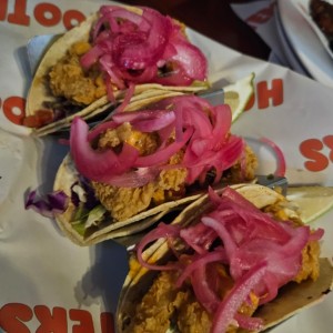MARISCOS - BAJA SHRIMP TACOS